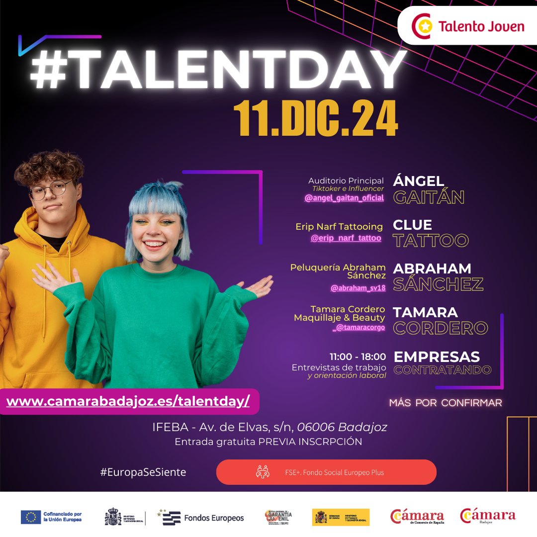 talent day badajoz